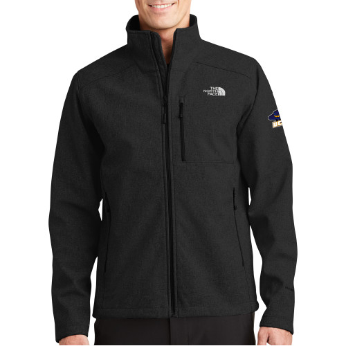  The North Face Black Apex Barrier Softshell Jacket - Athletic Mark Embroidery