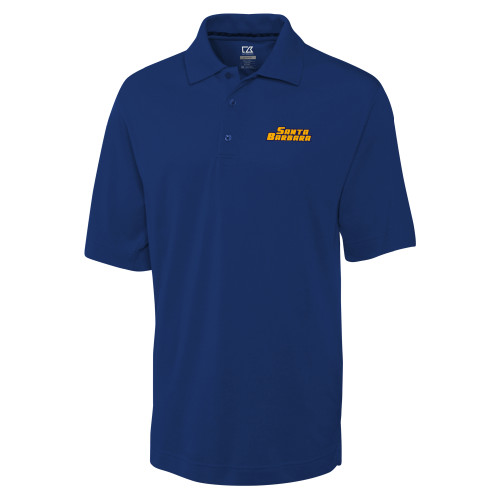  C&B Royal Advantage TriBlend Pique Polo - Santa Barbara Wordmark Embroidery