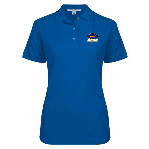  Womens Silk Touch Royal Pique Polo - Athletic Mark Embroidery