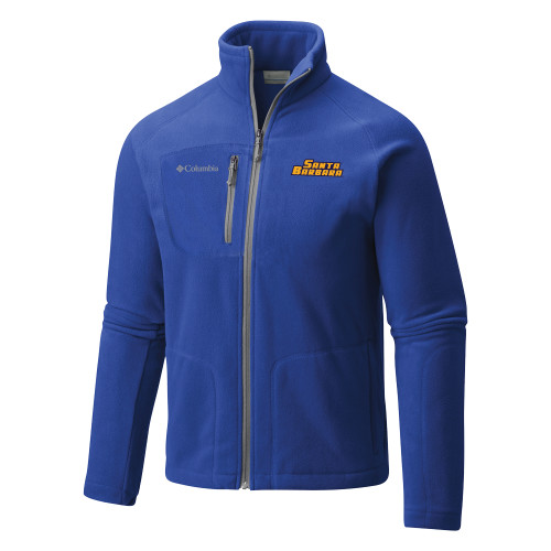  Columbia Royal Everest Ridge Fleece Full Zip Jacket - Santa Barbara Wordmark Embroidery