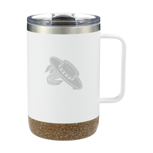  Valhalla Vacuum Insulated Camp White Mug 14oz - Magic Hat Engraved