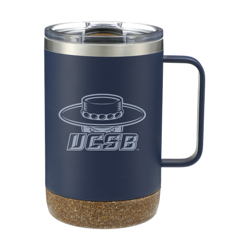  Valhalla Vacuum Insulated Camp Navy Mug 14oz - Athletic Mark Engraved