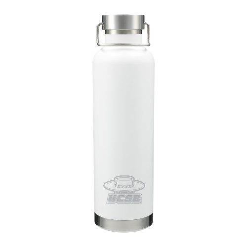  Thor Copper Vacuum Insulated White Bottle 32oz - Athletic Mark Engraved