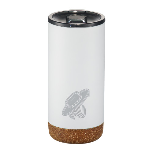  Valhalla Vacuum Insulated White Tumbler 16oz - Magic Hat Engraved