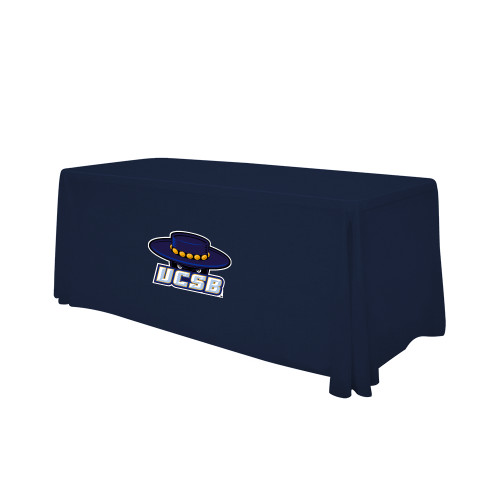  Navy 6 foot Table Throw - Table Throw Logo
