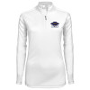 Thumbnail image for  Syntrel Womens White Interlock 1/4 Zip