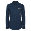 Thumbnail image for  Womens Navy Twill Button Down Long Sleeve 
