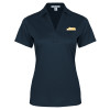 Thumbnail image for  Womens Navy Performance Fine Jacquard Polo