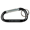 Thumbnail image for  Black Carabiner with Split Ring