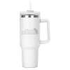 Thumbnail image for  Hippo White Mug & Straw Lid with Twist Closure 40 oz