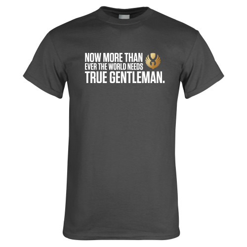 Charcoal T Shirt-The World Needs TG