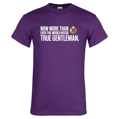 Purple T Shirt-The World Needs TG