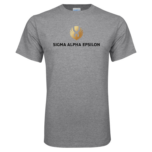 Grey T Shirt-Primary Mark