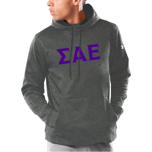 Under Armour Carbon Armour Fleece Hoodie-Greek Letters