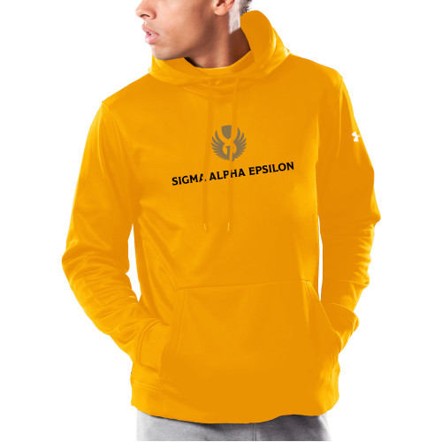 Under Armour Gold Armour Fleece Hoodie-Primary Mark