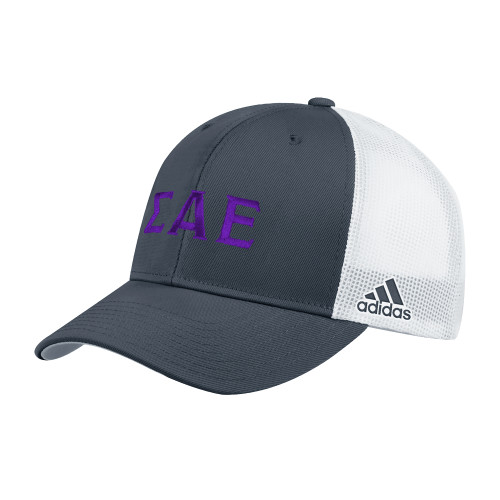 Adidas Onix Structured Adjustable Mesh Hat-Greek Letters