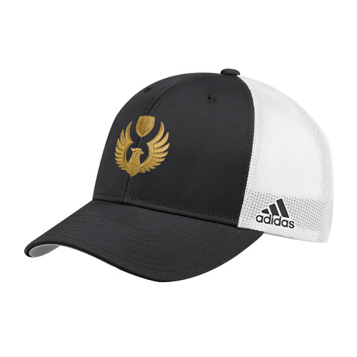 Adidas Black Structured Adjustable Mesh Hat-Phoenix