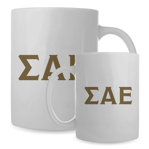 Full Color White Mug 15oz-Greek Letters