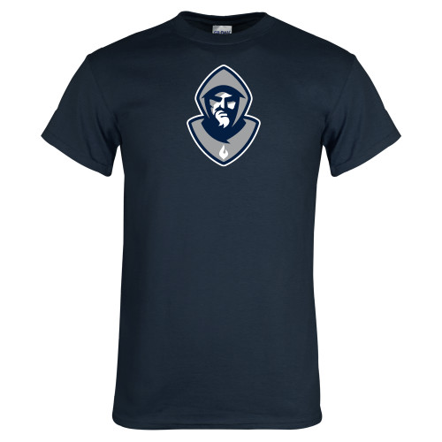  Navy T Shirt - Hermit Mascot