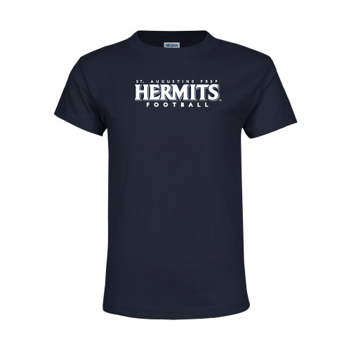  Youth Navy T Shirt - Hermits Football