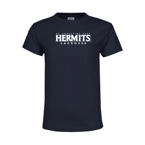  Youth Navy T Shirt - Hermits Lacrosse