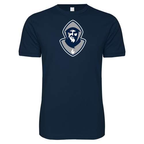  Next Level Navy SoftStyle T Shirt - Hermit Mascot