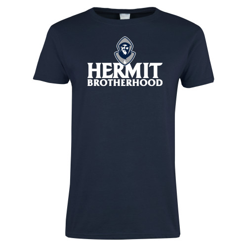  Womens Short Sleeve Navy Tee - Hermit Brotherhood