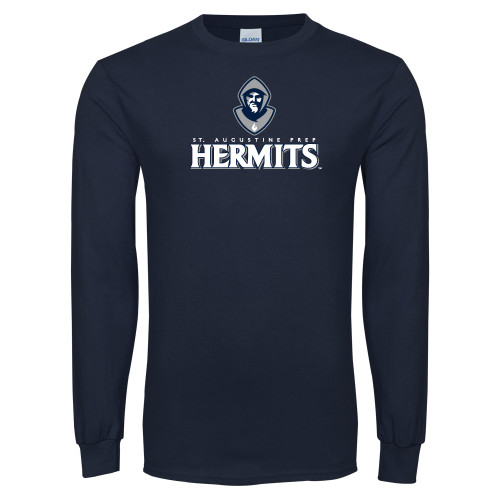  Navy Long Sleeve T-Shirt - Primary Mark