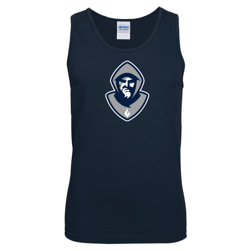  Navy Tank Top - Hermit Mascot