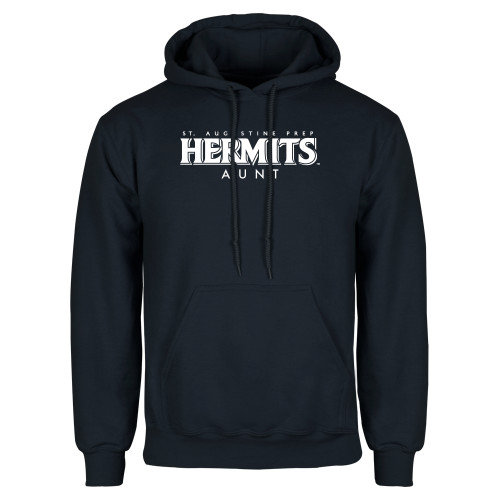  Navy Fleece Hoodie - Hermits Aunt