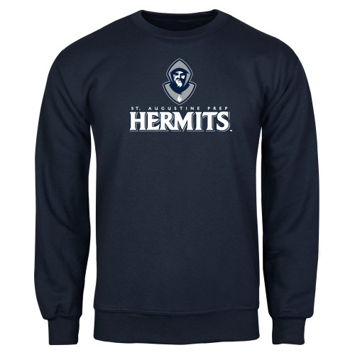  Navy Fleece Crew - Primary Mark