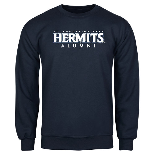  Navy Fleece Crew - Hermits Alumni