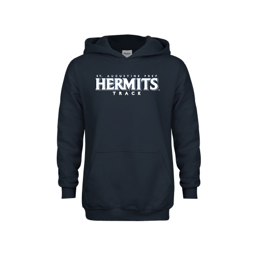  Youth Navy Fleece Hoodie - Hermits Track