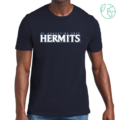  Allmade Navy Organic Cotton Tee - St. Augustine Prep Hermits
