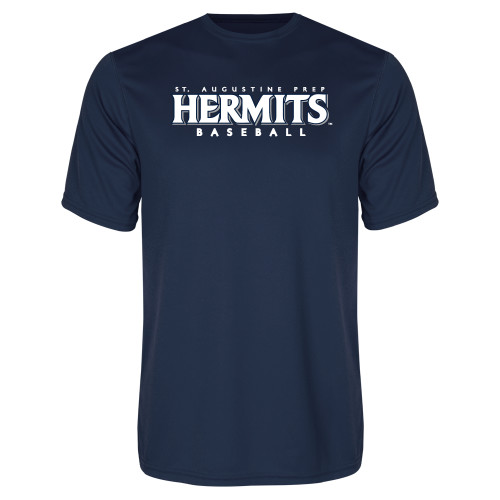  Navy Performance Tee - Hermits Baseball