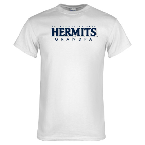  White T Shirt - Hermits Grandpa