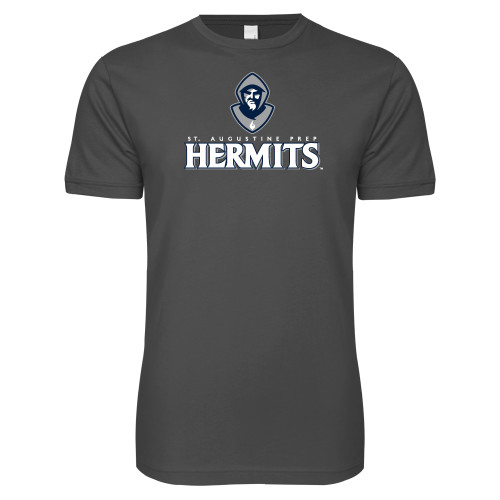  Next Level Charcoal SoftStyle T Shirt - Primary Mark
