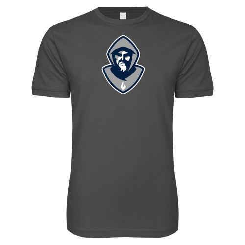  Next Level Charcoal SoftStyle T Shirt - Hermit Mascot