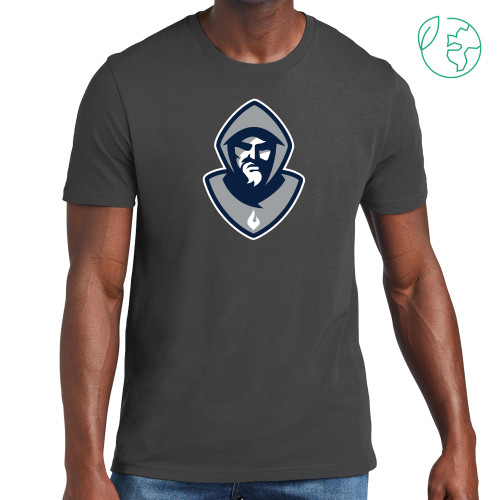  Allmade Dark Grey Organic Cotton Tee - Hermit Mascot