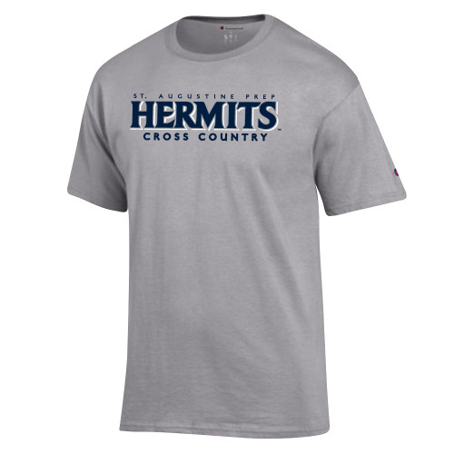  Champion Oxford Grey T Shirt - Hermits Cross Country