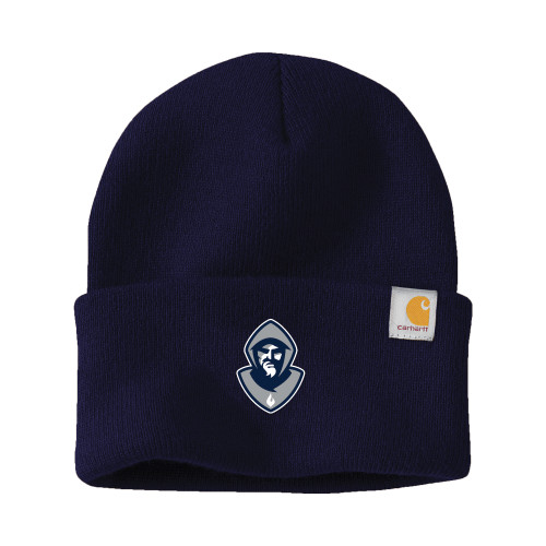  Carhartt Navy Knit Beanie w/Cuff - Hermit Mascot