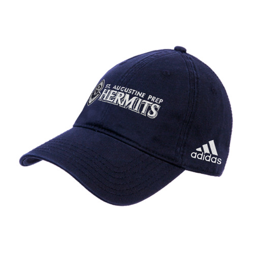  Adidas Navy Adjustable Washed Slouch - Horizontal Hermit Mark