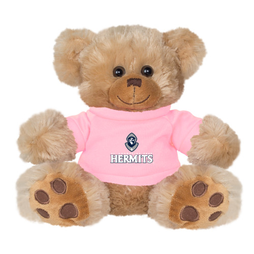  Plush Big Paw 8 1/2 inch Brown Bear w/Pink Shirt - Primary Mark