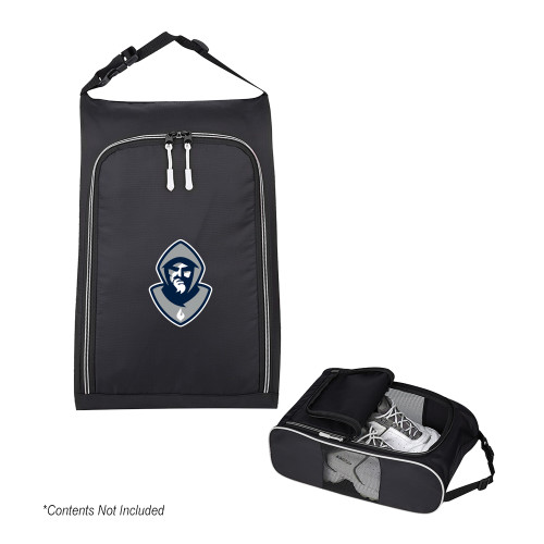  Crosstown Side Mesh Black Shoe Bag - Hermit Mascot