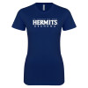 Thumbnail image for  Next Level Womens Navy Boyfriend Tee
