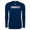 Thumbnail image for  Under Armour Navy Long Sleeve Tech Tee