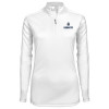 Thumbnail image for  Syntrel Womens White Interlock 1/4 Zip