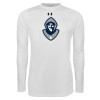 Thumbnail image for  Under Armour White Long Sleeve Tech Tee