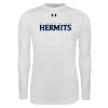 Thumbnail image for  Under Armour White Long Sleeve Tech Tee