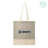 Thumbnail image for  Split Recycled Grey Cotton Twill Convention Tote